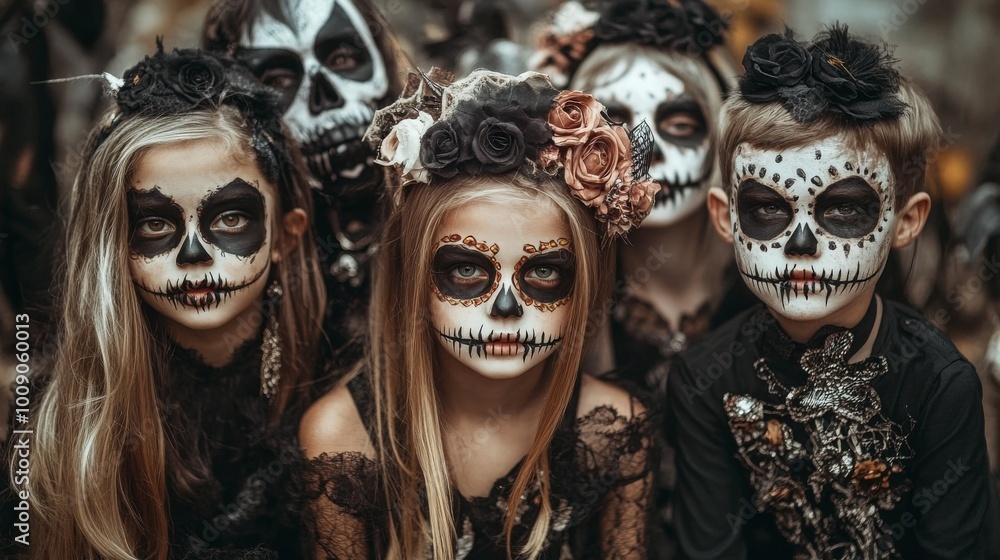 Day of the Dead - Sugar Skull Makeup and Costumes Day of the Dead - Sugar Skull Makeup and Costumes