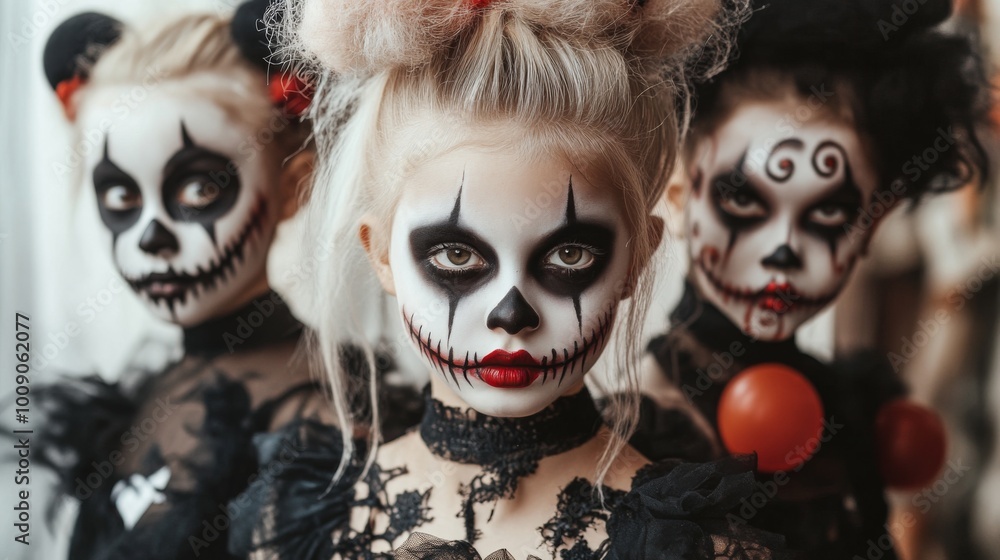Day of the Dead - Sugar Skull Makeup and Costumes Day of the Dead - Sugar Skull Makeup and Costumes