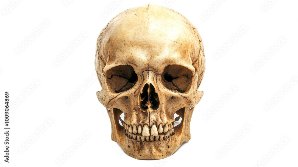 Fototapeta premium Skull Illustration Isolated On Transparent Background 