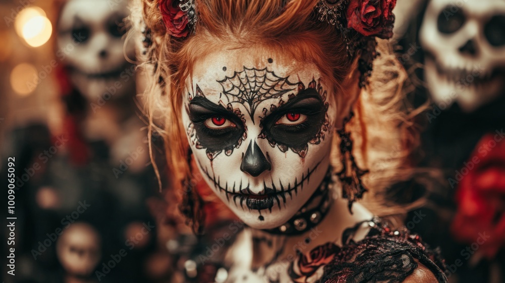 Day of the Dead - Sugar Skull Makeup and Costumes Day of the Dead - Sugar Skull Makeup and Costumes