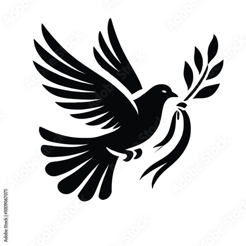 Dove Ceremony Silhouette