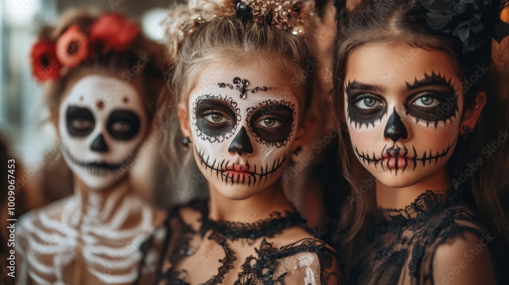 Day of the Dead - Sugar Skull Makeup and Costumes Day of the Dead - Sugar Skull Makeup and Costumes