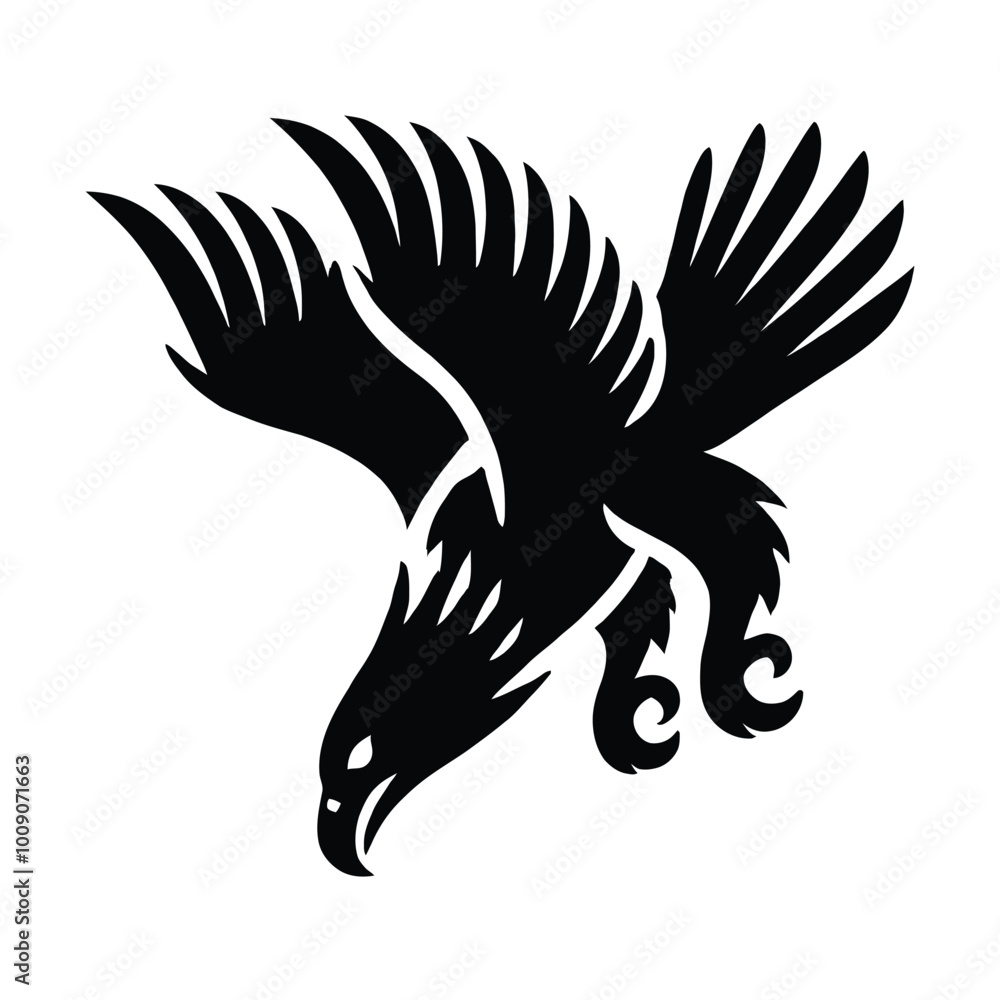 Obraz premium Eagle Dive