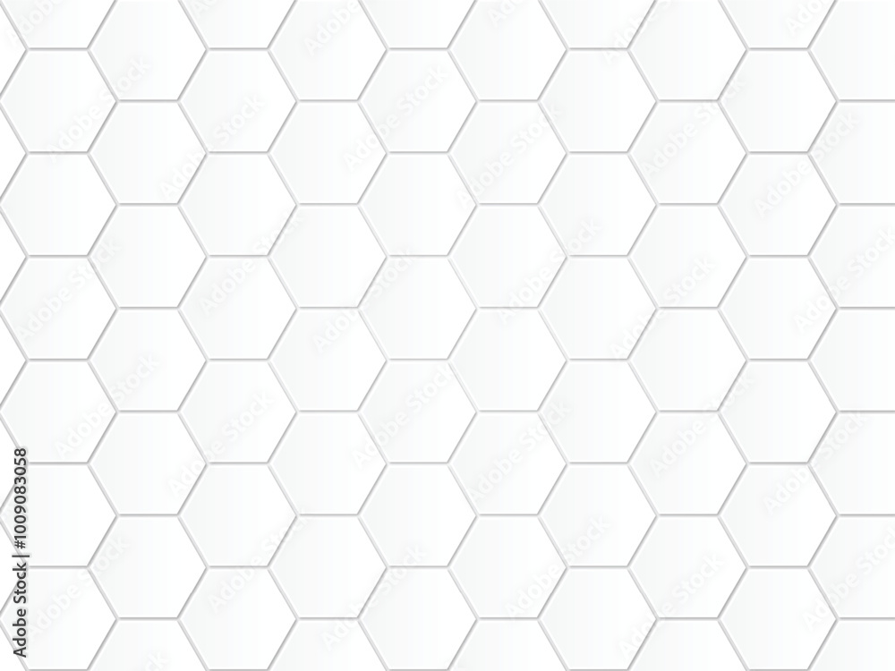 Hexagonal abstract background with gradient color Hexagonal abstract background with gradient color