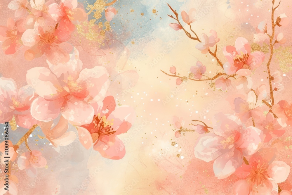 Chinese pattern backgrounds blossom flower. Chinese pattern backgrounds blossom flower.