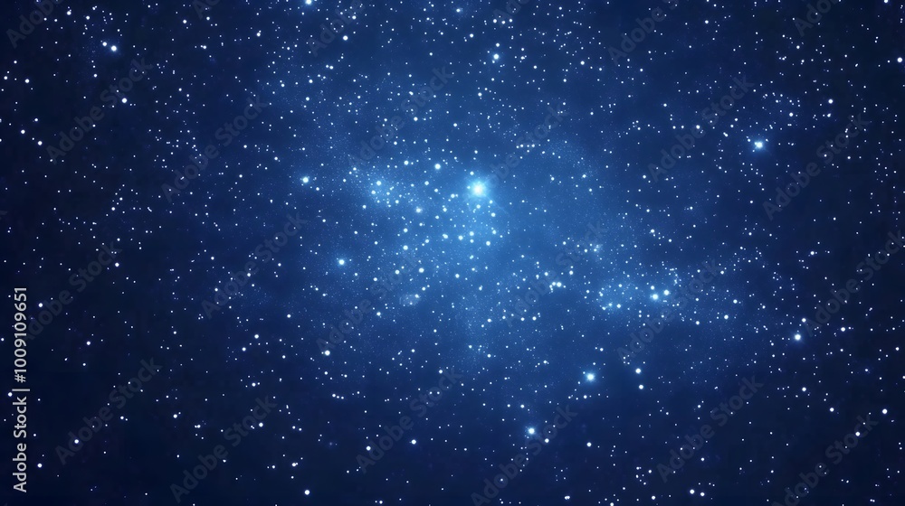 Naklejka premium Starry Night Sky