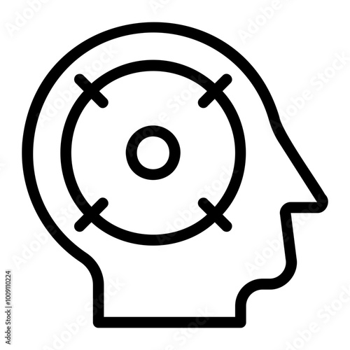 focus line icon