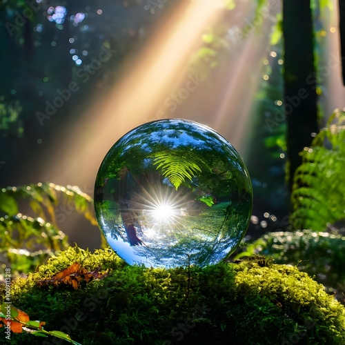 Crystal Ball in the Forest