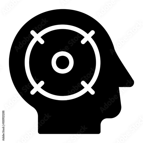 focus glyph icon