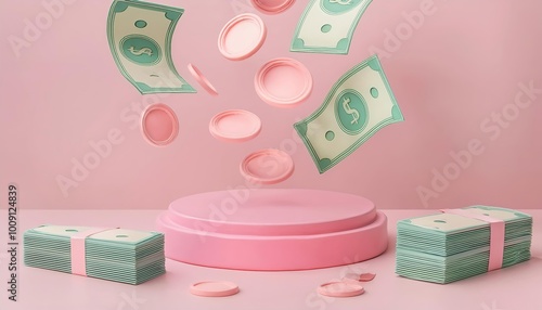 A playful arrangement of co...