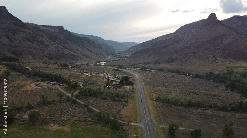 Countryside Mountain Highway United States Countryside Mountain Highway United States