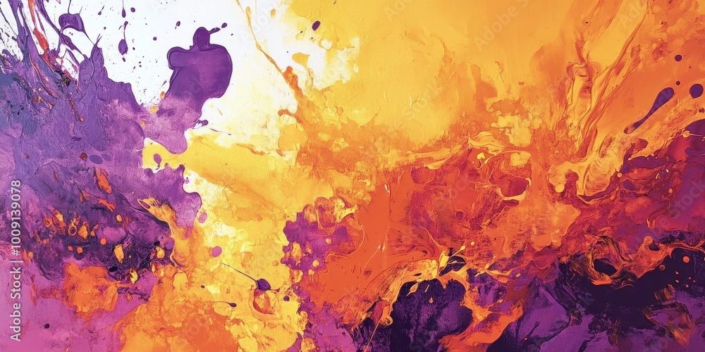 A vibrant and energetic wallpaper featuring splashes of paint and dynamic brushstrokes in a variety of colors for an artistic and lively backdrop A vibrant and energetic wallpaper featuring splashes of paint and dynamic brushstrokes in a variety of colors for an artistic and lively backdrop