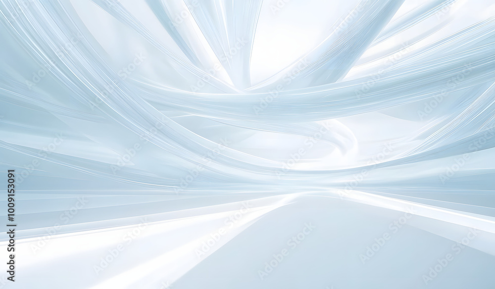 Abstract White Futuristic Background Abstract White Futuristic Background