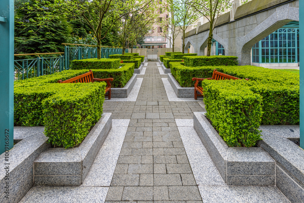 Outdoor landscape in North Vancouver, British Columbia, Canada. Outdoor landscape in North Vancouver, British Columbia, Canada.