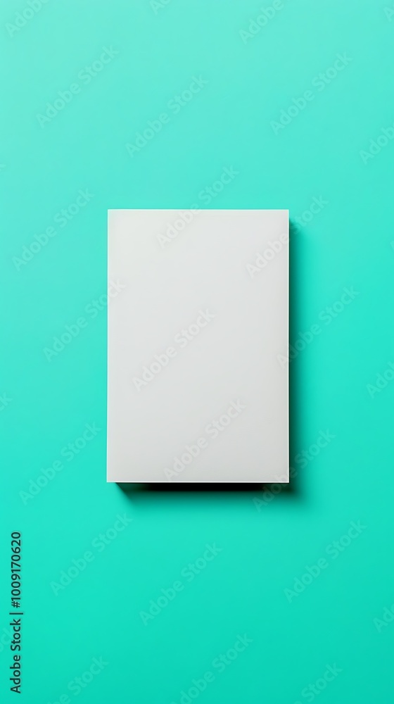 blank paper on blue background blank paper on blue background