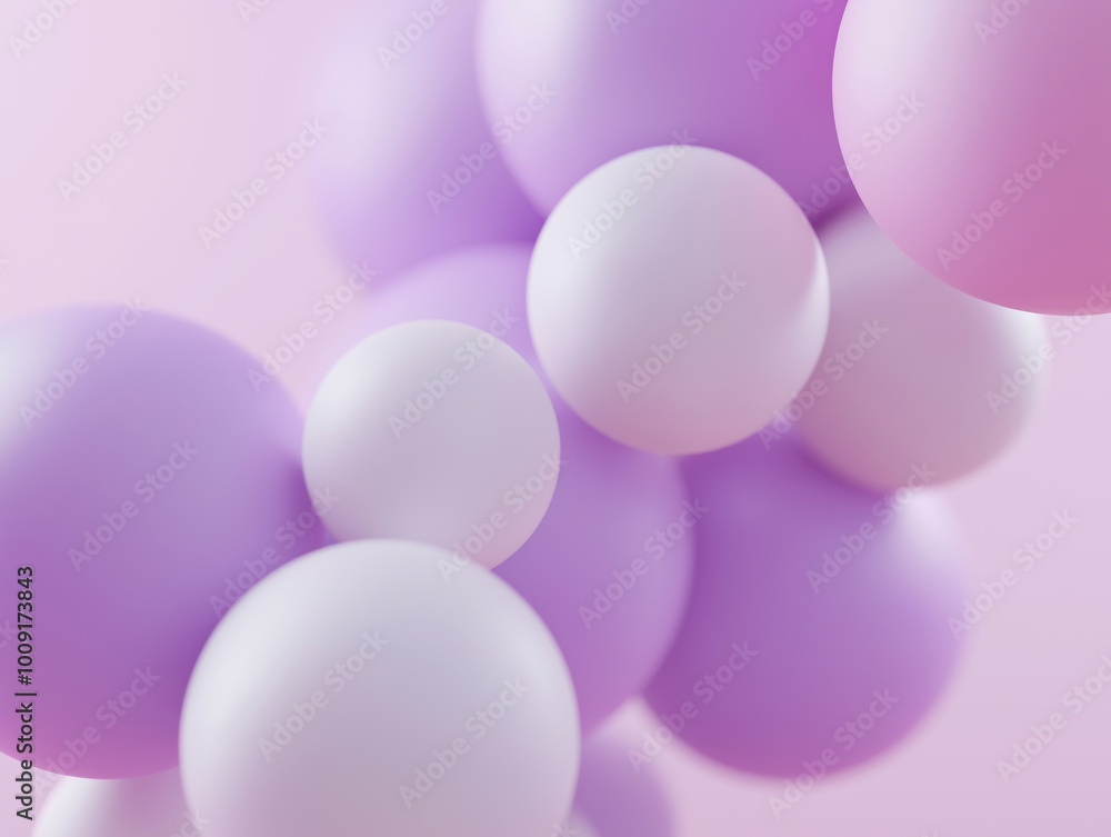 Purple round sphere balloons Purple round sphere balloons
