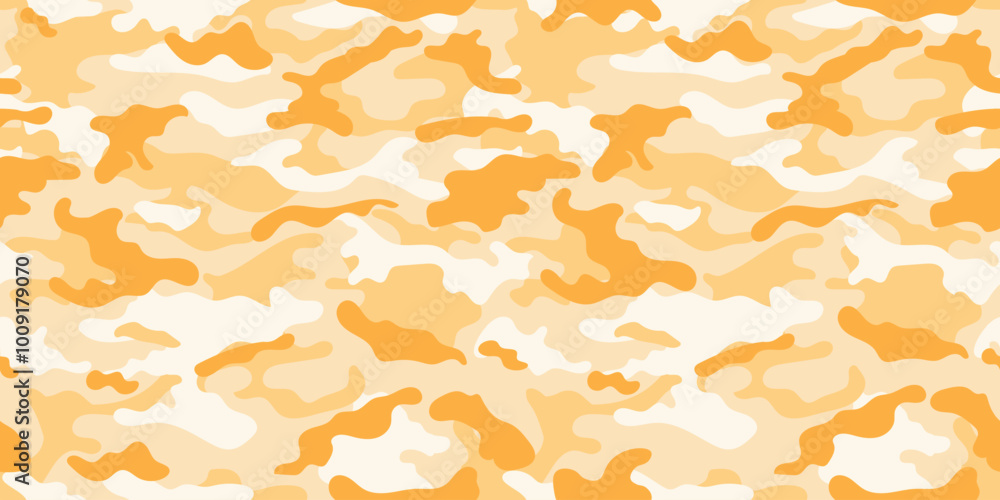 Yellow camouflage pattern for army. Trendy camouflage military pattern, seamless texture for fashion design Yellow camouflage pattern for army. Trendy camouflage military pattern, seamless texture for fashion design