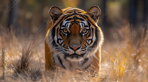 Majestic Tiger Staring into the Camera