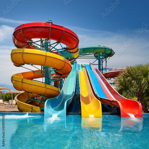 Drenched in Fun: The Best Colorful Water Slides to Experience 