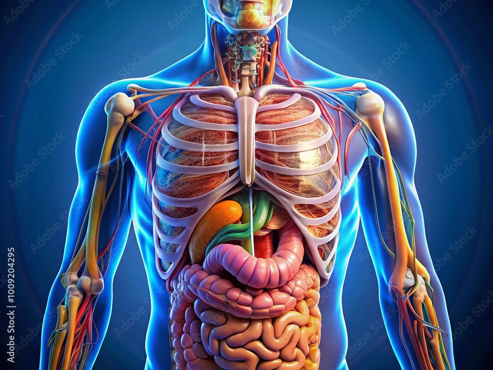 Detailed Anatomical Illustration of the Antrum and Stomach Structure for Medical Education Purposes Detailed Anatomical Illustration of the Antrum and Stomach Structure for Medical Education Purposes