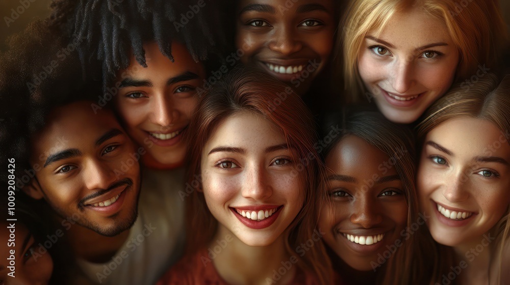 Different races people, multicultural group of young modern people, mixed group of multicultural people look camera, happy people, smile, smiling people Different races people, multicultural group of young modern people, mixed group of multicultural people look camera, happy people, smile, smiling people