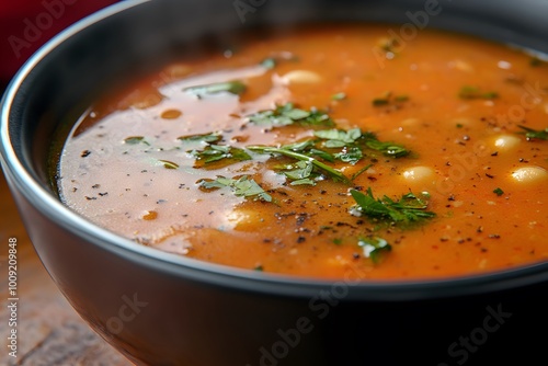 Tomato Soup with Parsley