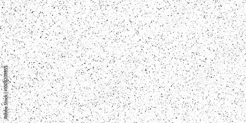 Terrazzo flooring consists of chips of marble texture. quartz surface white, black for bathroom or kitchen countertop. white paper texture background. rock stone marble backdrop textured illustration.