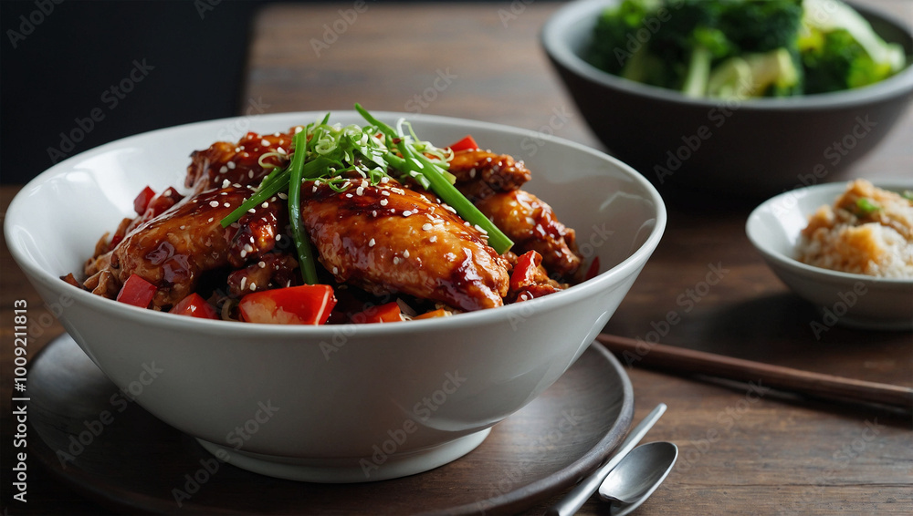 Image Tsos chicken, delicious culinary delights Image Tsos chicken, delicious culinary delights
