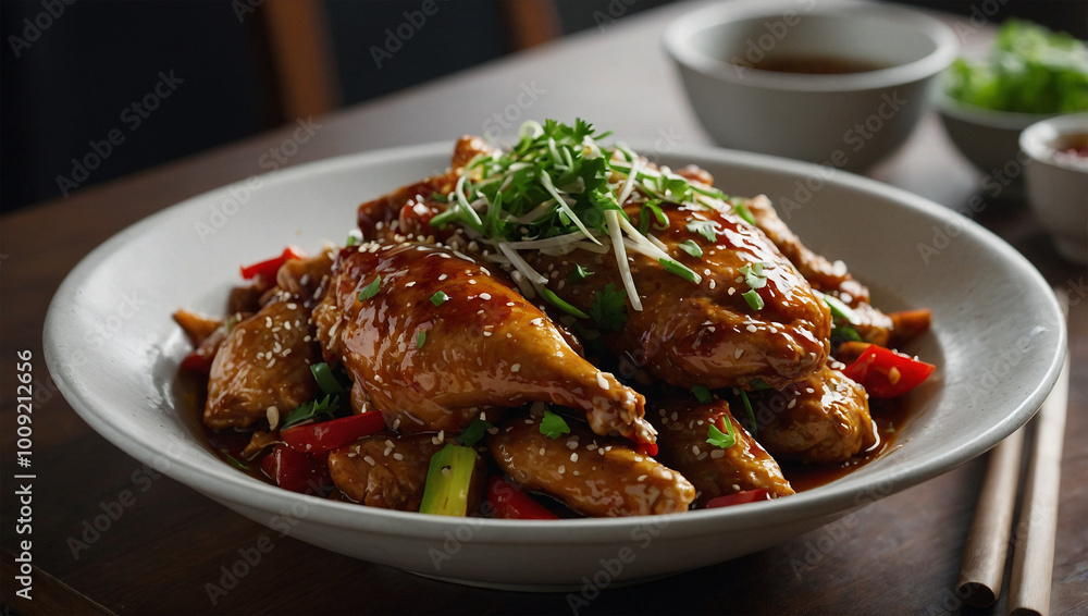 Image Tsos chicken, delicious culinary delights Image Tsos chicken, delicious culinary delights