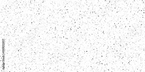 Terrazzo flooring consists of chips of marble texture. quartz surface white, black for bathroom or kitchen countertop. white paper texture background. rock stone marble backdrop textured illustration.