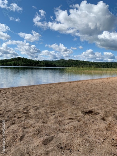 Beach in Sweden