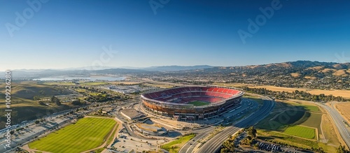 Aerial View of Levi's Stadium
