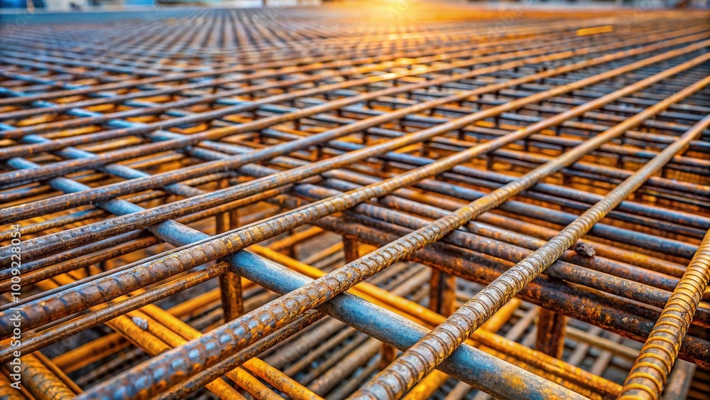 Durable Steel Mesh for Reinforcing Concrete Structures in Construction Projects and Building Sites Durable Steel Mesh for Reinforcing Concrete Structures in Construction Projects and Building Sites