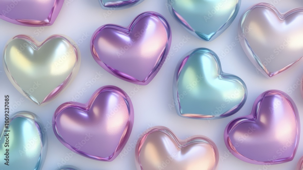 Colorful Hearts: A Vibrant Display of Love and Affection Colorful Hearts: A Vibrant Display of Love and Affection