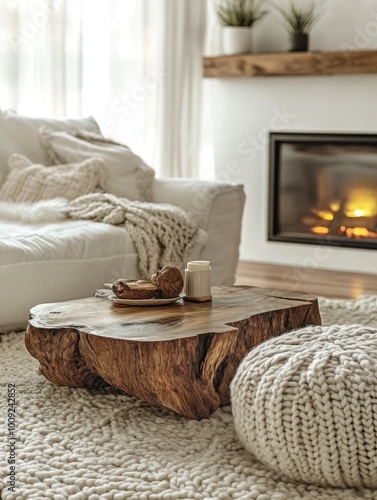 Wallpaper Mural Chic Modern Living Room Torontodigital.ca