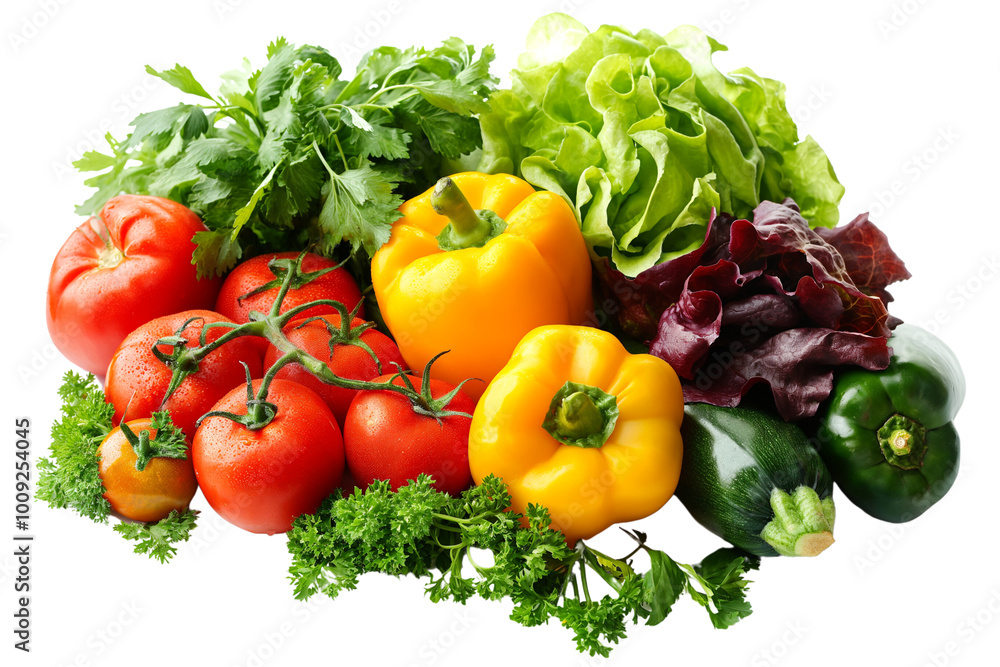 Collection of eatable vegetables, die cut transparent PNG. Collection of eatable vegetables, die cut transparent PNG.