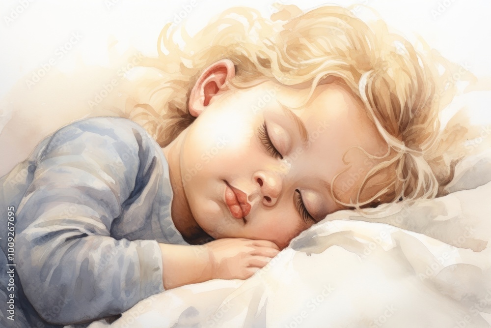 Sleeping baby portrait skin. Sleeping baby portrait skin.