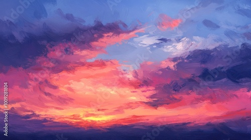 Colorful Sky at Sunset