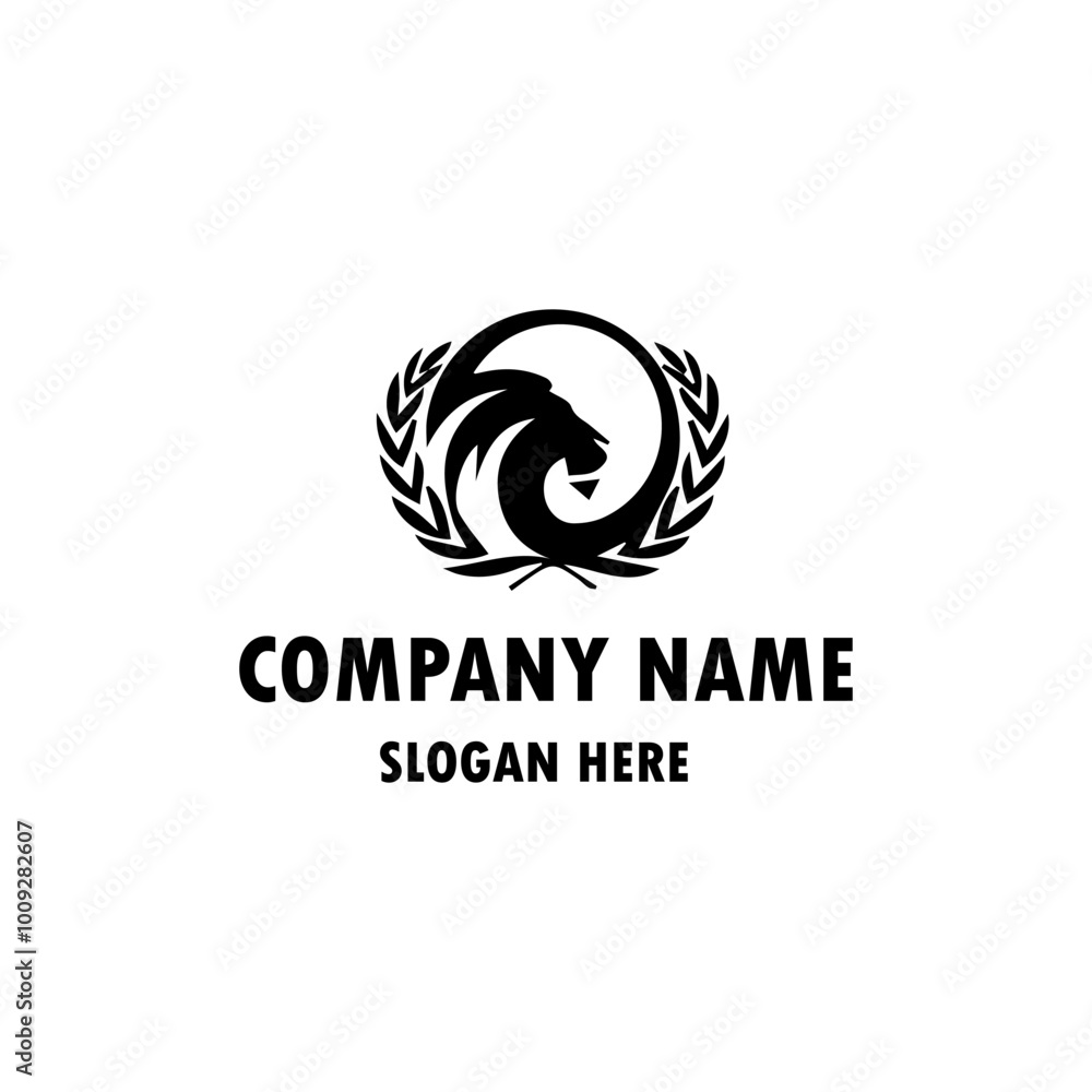 Fototapeta premium Abstract logo multicolored squares for company design