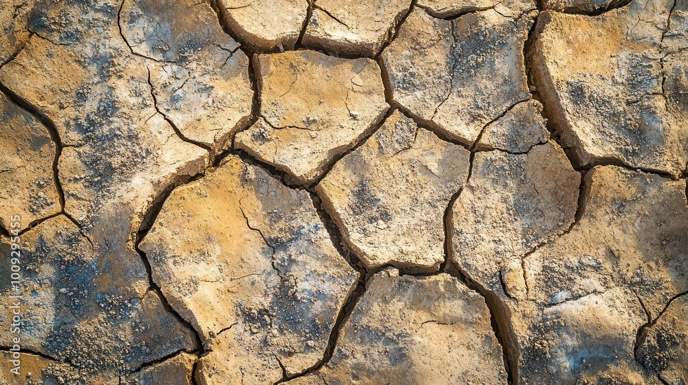A close-up of cracked, dry earth, showcasing the effects of drought and soil erosion. A close-up of cracked, dry earth, showcasing the effects of drought and soil erosion.