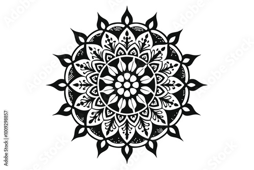 A luxury mandala vector illustration AB.eps