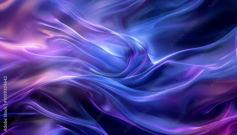 Abstract Blue and Purple Fluid Wave Design with Textured Patterns and Luminous Highlights, Digital Background, Copy Space Abstract Blue and Purple Fluid Wave Design with Textured Patterns and Luminous Highlights, Digital Background, Copy Space