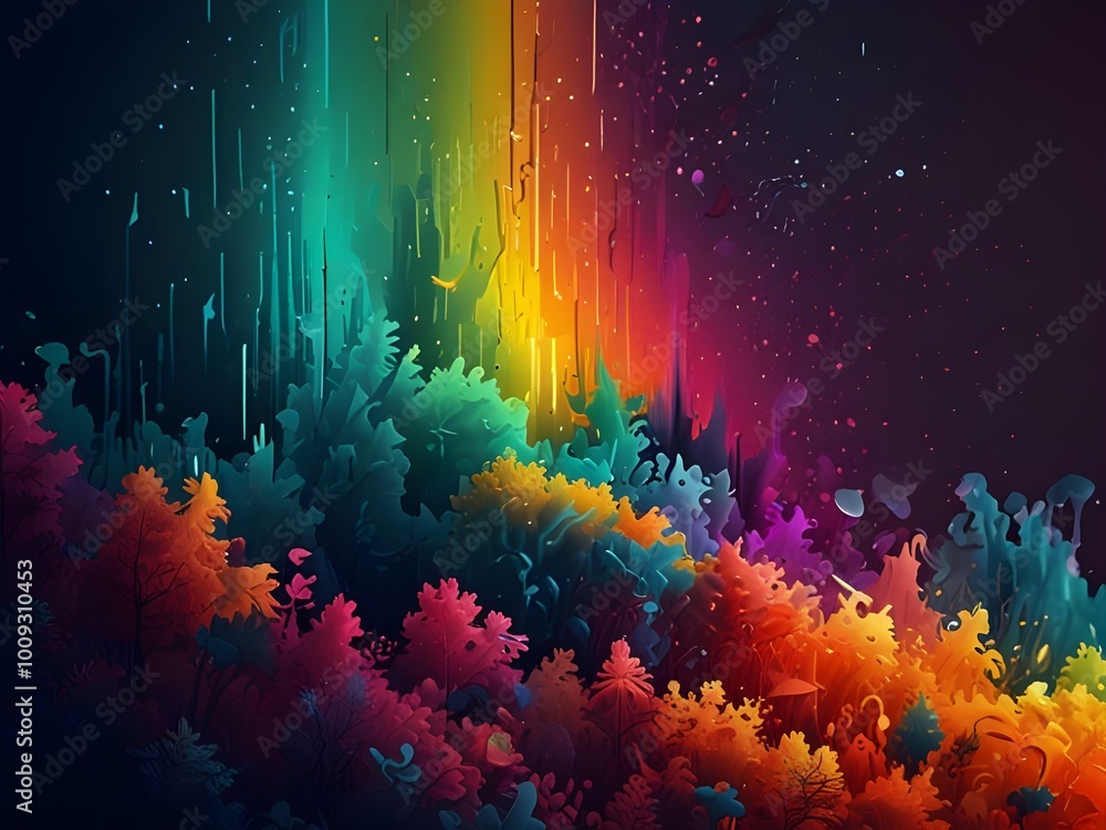 Fototapeta premium a 4k graphic wallpaper with any theme like similar to graphic wallpapers with unique also adding smooth without any huge disturbances with some gradient colours making it ascethetic with bright colour