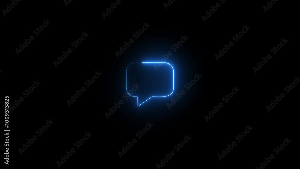 neon glowing Messenger line icon .neon speech chat bubble,message sign with glowing neon,glowing speech bubble. Neon light, comic speech bubble sign neon glowing Messenger line icon .neon speech chat bubble,message sign with glowing neon,glowing speech bubble. Neon light, comic speech bubble sign