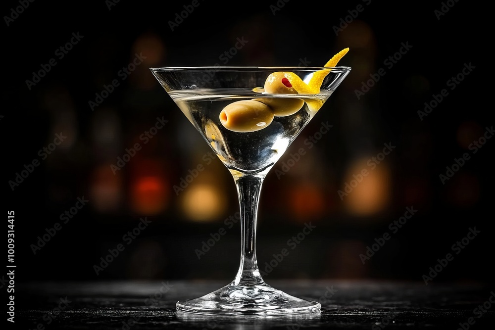 Dirty Martini es un cóctel cristalino y seco, servido en una copa martini y decorado con aceitunas. Su sabor salado y su presentación clásica lo hacen ideal para quienes prefieren un toque de salmuera Dirty Martini es un cóctel cristalino y seco, servido en una copa martini y decorado con aceitunas. Su sabor salado y su presentación clásica lo hacen ideal para quienes prefieren un toque de salmuera