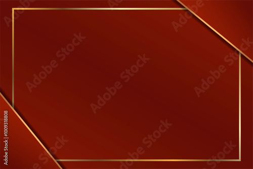 luxury background by using red and gold color