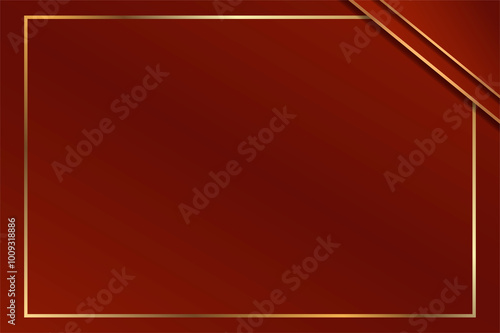 luxury background by using red and gold color