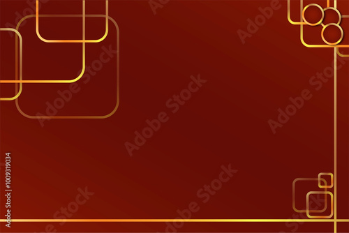 luxury background by using red and gold color