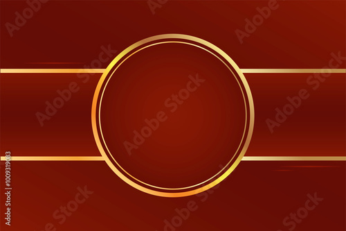 luxury background by using red and gold color