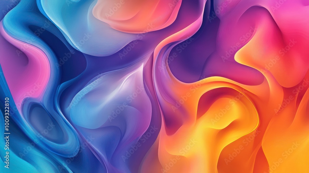 Abstract Colorful Swirls Abstract Colorful Swirls